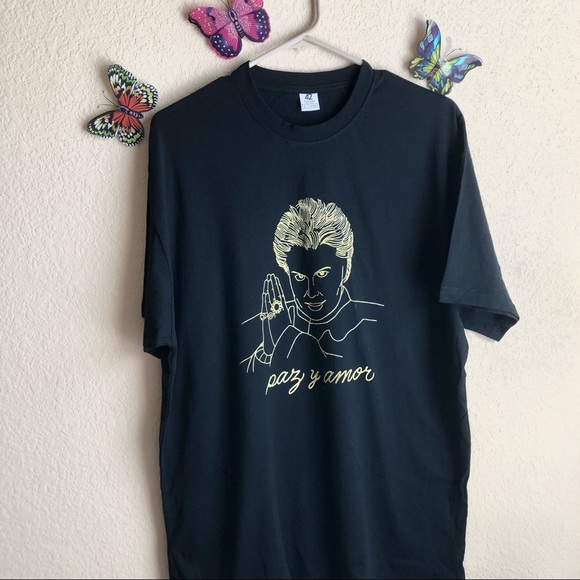 Paz y Amor Walter Mercado T-Shirt, Large, NWOT, pet/smoke free home - Picture 1 of 7
